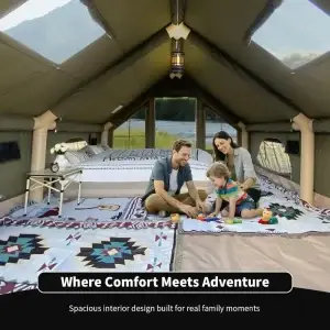 Windproof Inflatable Camping Tent Stovejack