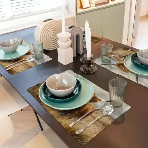 Rustic Farmhouse Highland Cow Placemats